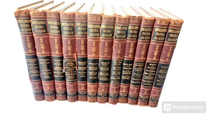 Enciclopédia Jackson completa 12 volumes 1963