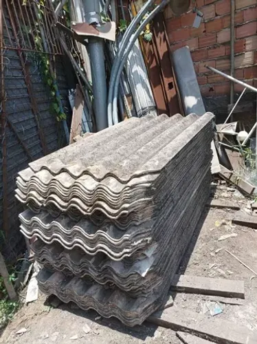 Telhas brasilit, medida 1,83 x 0,92 6 mm