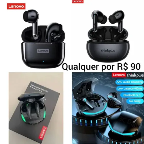 Fones Lenovo!