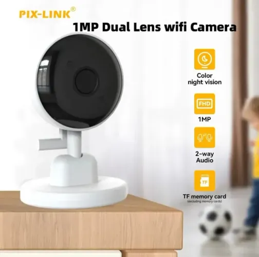 Câmera IP com Visão Noturna, Vigilância por Vídeo Interior