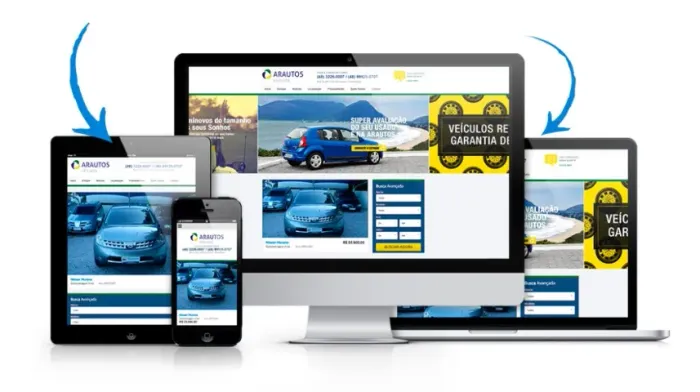 Criação de sites personalizados