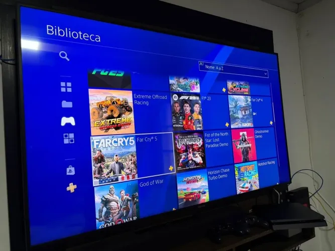 PS4 SLIM 50 JOGOS ENTREGO 