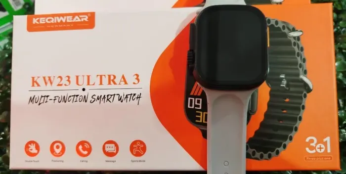 RELÓGIO SMART WATCH KW23 ULTRA 3 (Honestidade e Qualidade Distribuidora JK Eletrônicos)