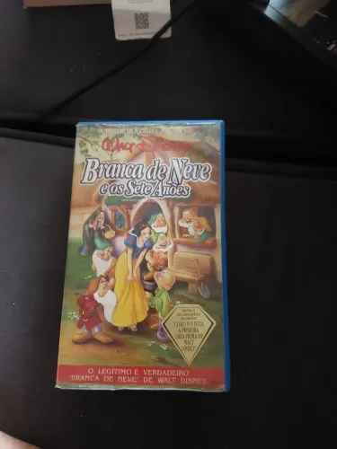 Branca de neve e os sete anões- vhs dublado