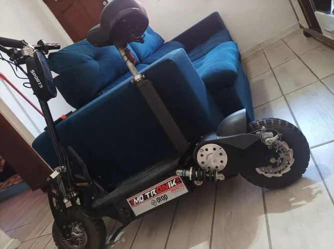 Scooter elétrica 800w muito forte patine elétrico 800w grande forte 