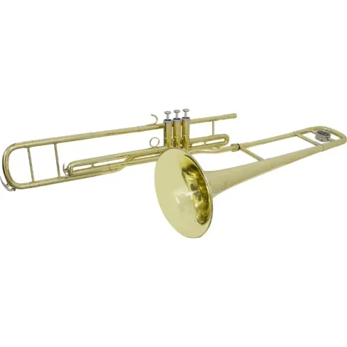 Trombone De Pisto Ny Em Dó - 10X no cartão - Envio p/ todo Brasil