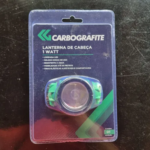 Lanterna de cabeça - CARBOGRAFITE