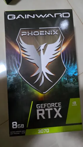 Placa de Vídeo Gainward RTX 3070 Phoenix 8GB - ARGB - Na Caixa
