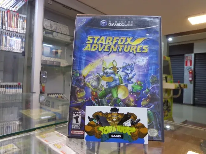 Jogo StarFox Adventures Game Cube Conservado