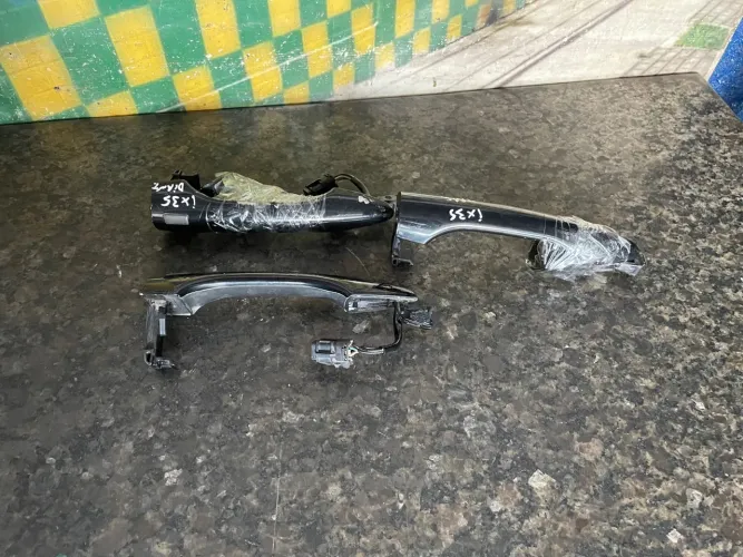 Maçaneta externa com botão dianteira e traseira Hyundai ix35 2014
