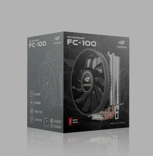 Cooler para Processador C3Tech FC-100