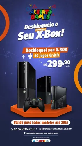 PROMOCAO DESTRAVAMENTO XBOX 360 2015 