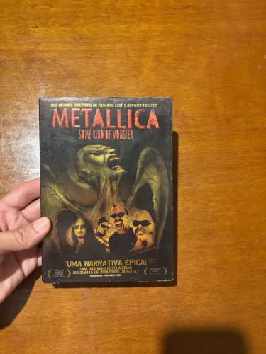 DVD Duplo Metallica: Some Kind Of Monster (2 Dvds) Com Luva