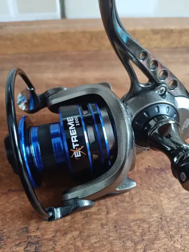 MOLINETE RAPALA EXTREME 1000 CORPO EM ALUMÍNIO 