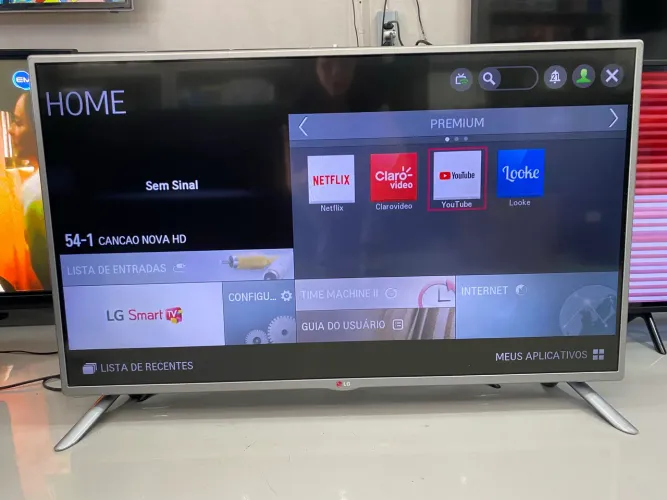 Tv LG (só com YouTube) 42 polegadas funcionando perfeitamente 