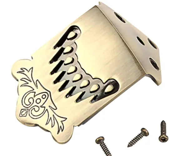 Ponte Bandolim 8 Cordas Tailpiece (peça da cauda)