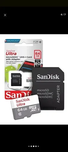 Cartão de memória 64gb SanDisk