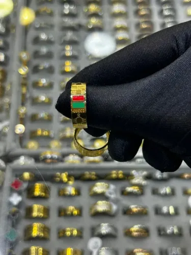 Anel Aliança gucci 12 milésimos de ouro 18k 