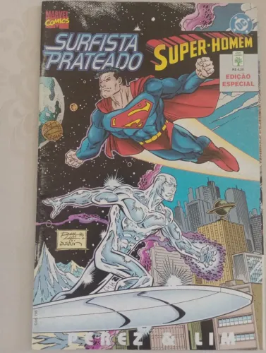 HQ Superman e Surfista Prateado
