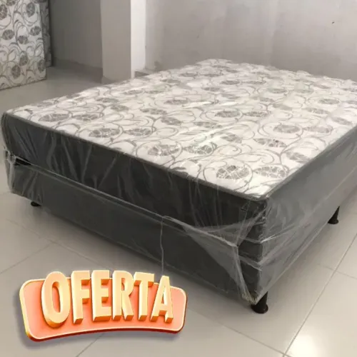 CAMA CASAL BOX - ENTREGA RÁPIDA - LACRADO