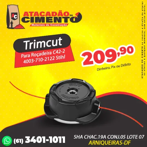 Trimcut Para Roçadeira C42-2 4003-710-2122 Stihl
