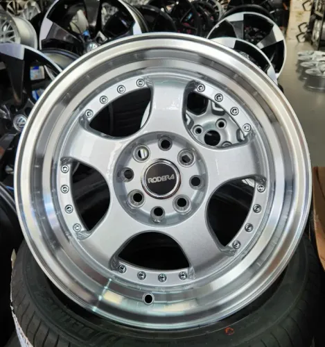 Jogo de rodas MST aro 15 4x100 e 4x108