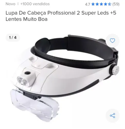 Lupa de cabeça 