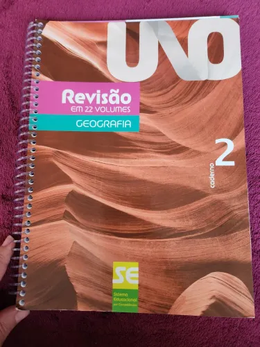 Livro geografia revisão em 22 volumes