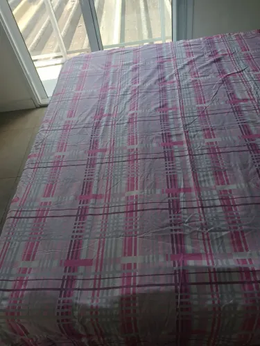 Cortina rosa jadrez para menina , 1.40 cm por 1.80 cm, são 2 desse da foto 