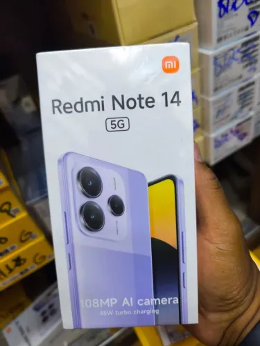Xiaomi Redmi Note 14 5G 256/8GB.Novo lacrado com garantia e pronta entrega!