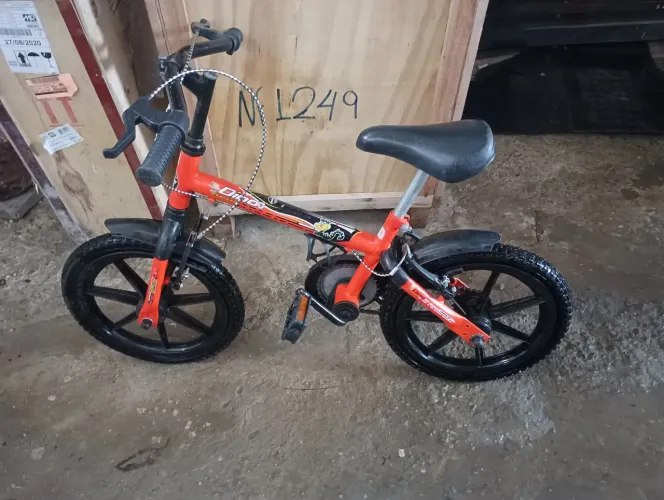 Bicicleta Infantil Dino - laranja
