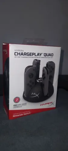 Carregador HyperX ChargePlay Quad para Nintendo Switch