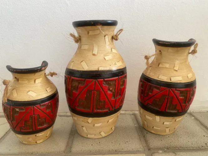 Vaso decorativo para parede 