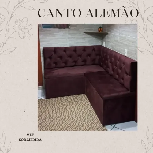Canto Alemão em MDF