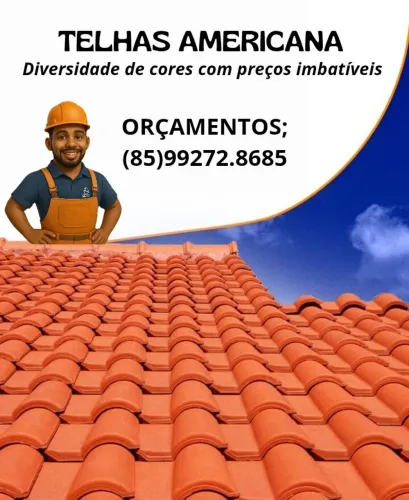 Telhas Americanas - Diversidade de Cores e Preços Imbatíveis