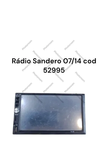Rádio Sandero 07/14 cod 52995