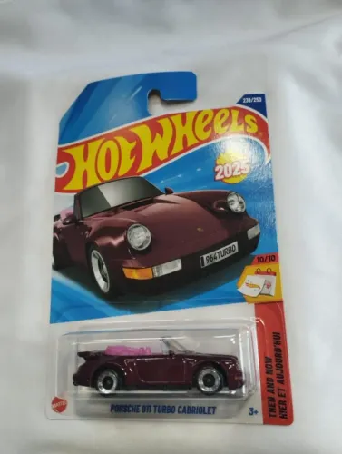 Hot wheels Incrível Porsche 911 Turbo Conversível