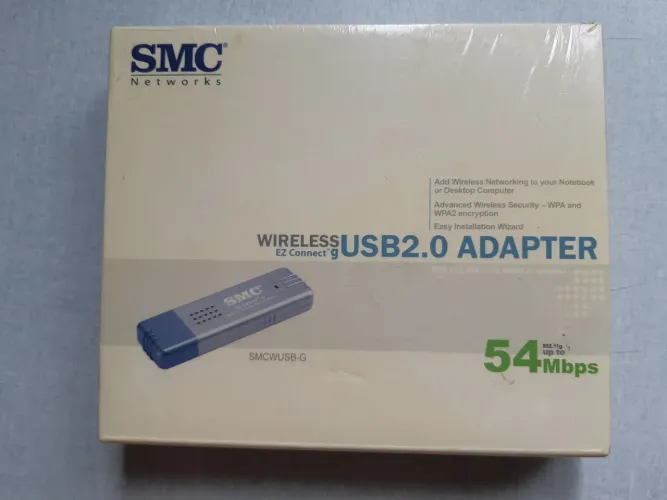 Adaptador Wireless USB 2.0 SMC 54 Mbps
