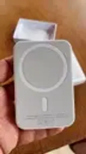 Carregador Portátil Indução para iPhone /Android 5000mAh