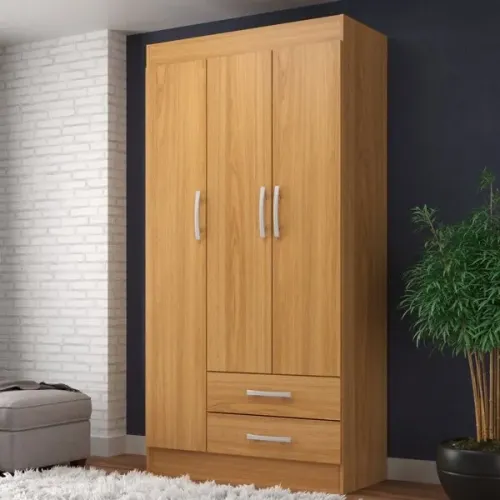 Guarda-Roupa de 3 Portas Alice 93CM - ENTREGA HOJE !!! FRETE GRÁTIS 