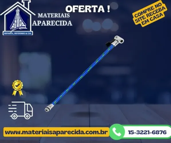 Mangueira Bomba de AR 70CM IDEA ID-3290C Azul