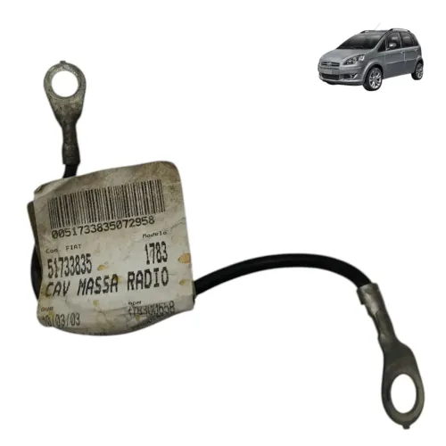 Cabo terra módulo injeção fiat idea 1.8 etorq 2013 2014 2015