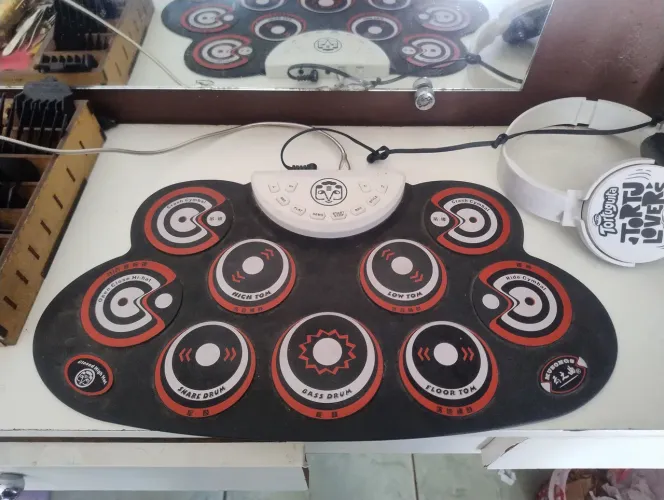 Bateria Eletrônica Portátil - MUSONG 100
