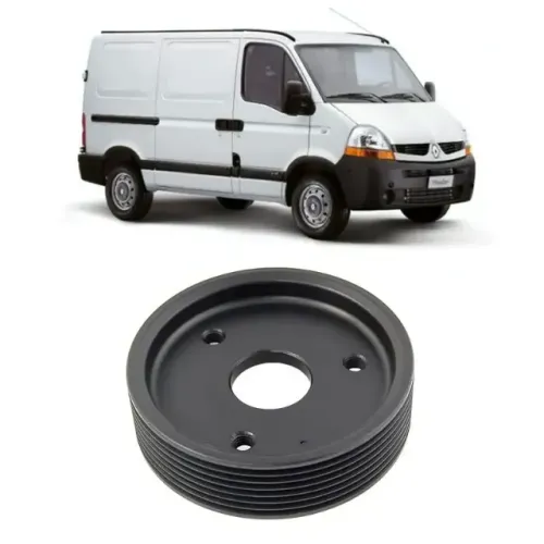 POLIA DA DIREÇÃO HIDRÁULICA RENAULT MASTER 2.5 2013