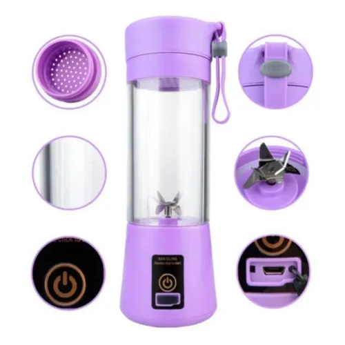 Liquidificador Portátil Recarregável USB - Leve e Prático!