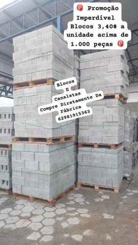 Blocos de Concreto - Promoção Imperdível! 3.45$