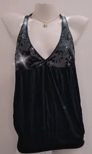 Blusa com paetes marca Zara tamanho M