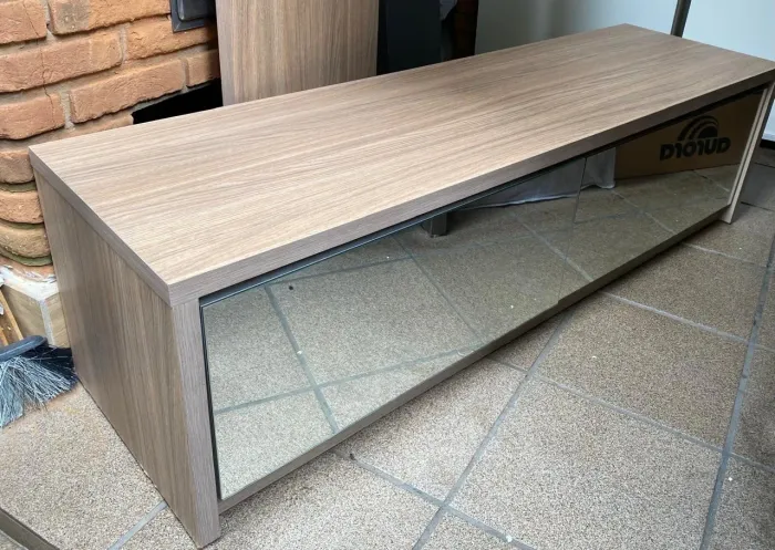 Rack Gavetas Espelho Lindo