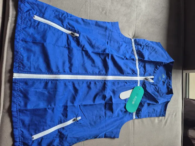 Colete feminino Azul Fitness, 30,00