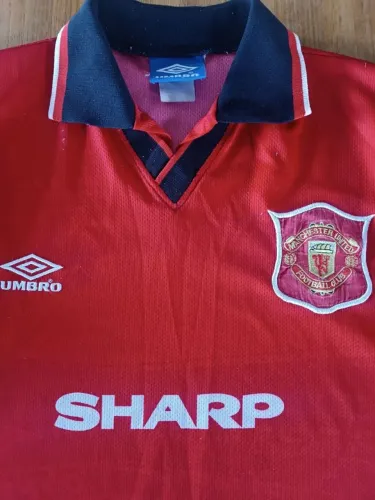 Camisa Original 1994 1995 Manchester United Vermelha Umbro Tamanho G
